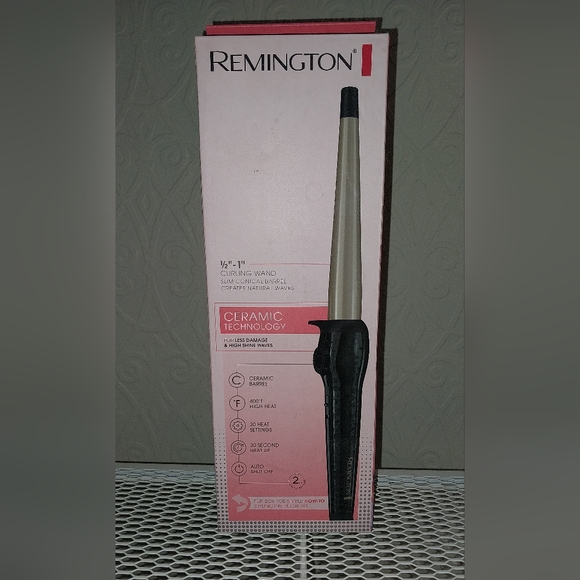 Remington Other - Remington 1/2-1" Curling Wand Slim Conical Barrel
